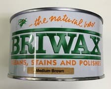 Image of Briwax Wax Polish Original Medium Brown 400g Free Postage *new*