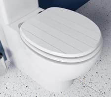 Image of Croydex Hayward Flexi-Fix™ Toilet Seat, white