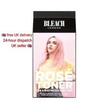 Image of Bleach London Rose Toner Kit For A Distinctly Pink Tint Brand New & Boxed 