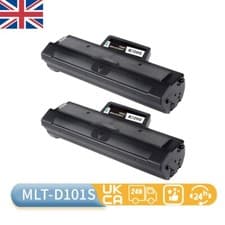 Image of 2 Toner Cartridge MLT-D101S For Samsung ML-2160 ML-2165W ML-2168 SCX-3400