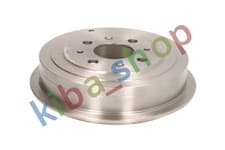Image of BRAKE DRUM REAR FITS FIAT GRANDE PUNTO PUNTO PUNTO EVO OPEL ADAM CORSA D