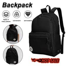 Image of CONVERSE All Star Backpack Large Capacity Schoolbag Packsack Casual Work Travel.