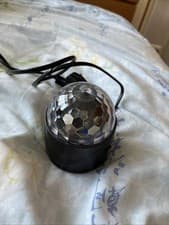 Image of Mini Disco Ball LED Party Light – Music Control, Remote, RGB, 360° DJ Stage Lamp
