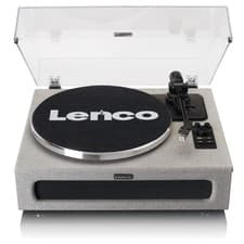 Image of Lenco LS-440GY Turntable Grey Bluetooth Belt Drive Vinyl Record Player