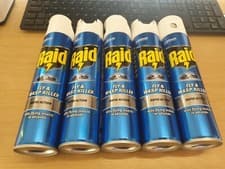 Image of RAID FLY & WASP KILLER SPRAY 300ML X5 Fresh Fragrance JUST £20.49 FREE POST