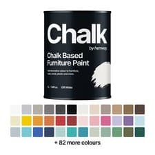 Image of Hemway CHALK BASED Furniture Paint Matt Finish Wall Shabby Chic Vintage Chalky