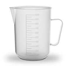 Image of 1000ml, 1ltr RE-GEN Home Kitchen Lab Cooking Plastic Graduated Measuring Cup Jug
