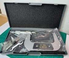 Image of Micrometer 3 - 4" x 0.001" mm CLEARANCE BARGAIN PRICE!