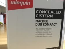 Image of Wirquin Duo Compact 2” Side Entry Concealed Cistern