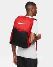 Image of Nike Brasilia 9.5 XL DM3975-657 Training School Backpack Red/Black/White New
