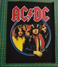 Image of AC/DC Highway To Hell Large Size Printed Back Patch Officially Licensed