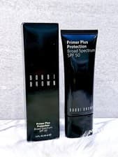 Image of Bobbi Brown Primer Plus Protection, SPF 50, Full Size 1.4Oz. /40mL, NIB & Sealed