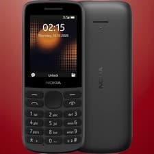 Image of Nokia 215 Black Dual SIM FM Radio
