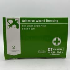 Image of Click Medical Click Medical Adhesive Wound Dressing 23 8.6X6CM General Purpose