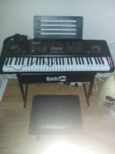 Image of RockJam RJ761 61 Keys Electronic Interactive Teaching Piano Keyboard