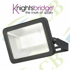 Image of Knightsbridge 230V IP65 100W 150W 200W LED Floodlight 4000K Outdoor Weatherproof