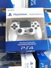 Image of Sony PlayStation 4 PS4 Official Wireless Controller DualShock 4 V2 - White Boxed