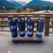 Image of SHAKESPHERE Protein Shaker Mixer Bottle 700ml Supplements PreWorkout (X4) BLACK