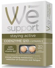 Image of Wassen CoEnzyme Q10 + Vitamin E 30 Tablets