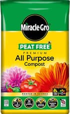 Image of Miracle-Gro Premium All Purpose Peat Free 20 Litre Nutritious Compost Gardening