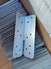 Image of 19pk Universal Framing Anchor 124mm x40mm x40mm GALVANISED STEEL FOR TIMBER WOOD