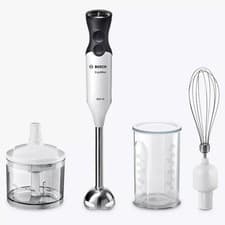 Image of Bosch ErgoMixx 800W Hand Blender 800W 12 Speed Settings White Grey MS6CA4150G 