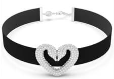 Image of BNIB Swarovski Una Sublima Crystal Heart Choker & Gift Bag £195.00💕❤️