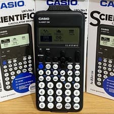 Image of Casio Scientific Calculator School GCSE Higher FX-83GT CW Black Original