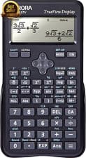 Image of Calculator Aurora Dot Matrix Scientific Black AX-595TV Free & Fast Delivery