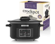 Image of Crock-Pot Lift & Serve Digital Slow Cooker with Hinged Lid