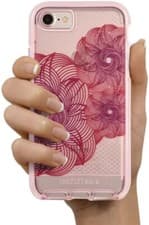 Image of Tech21 Evo Check Evoke Premium Case for iPhone SE 3 SE 2 iPhone 8 & 7 Pink Blue
