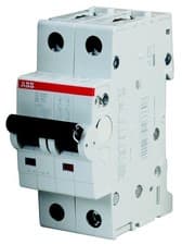 Image of Abb - S202-B10 - Circuit Breaker, Thermal Mag, 2 Pole,10a