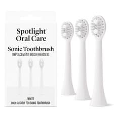 Image of Spotlight Oral Care Sonic Toothbrush Replacement Heads 3 Pack Made by Dentists