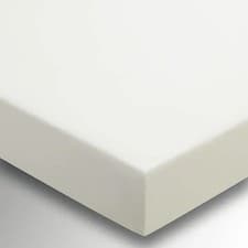 Image of Helena Springfield Plain Dye Fitted Sheet 36cm Deep Super King Size Ivory
