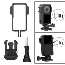 Image of Camera Protective Case W/ Hot Shoe Base for DJI Action 2 Accessories Kit