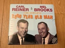 Image of Carl Reiner & Mel Brooks Complete 2000 Year Old Man Rhino 4CD Box Set NEW SEALED
