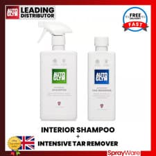 Image of Autoglym Interior Shampoo 500ml & Intensive Tar Remover 500ml Car Valeting Kit