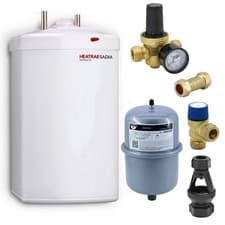 Image of Heatrae Sadia - Hotflo 10 Litre Instant Water Heater 50148 & Unvented Kit D Alte