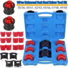 Image of 14PC Universal Motorcycle Bike Fork Seal Driver Kit Remove Installation Tool Set