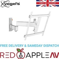Image of Vogels TVM 3445 White Double Arm TV Wall Bracket for 32–65" Screens