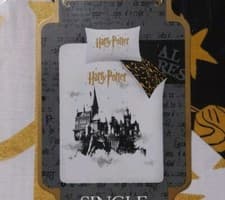 Image of Harry Potter Single Reversible Duvet Cover Bedding Set Home Decor 135 X 200 CM