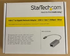 Image of StarTech.com - USB C To Gigabit Network Adaptor - USB 3.1 Gen 1 (5Gbps) FAST P/P