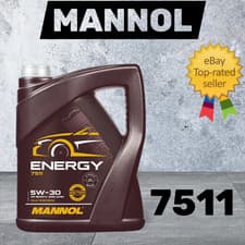 Image of MANNOL 5L 7511 Energy 5W30 Engine Oil A3/B4 Premium Synthetic Engine Oil