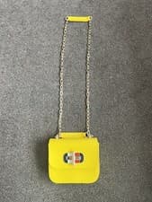 Image of tommy hilfiger bag women yellow logo crossbag