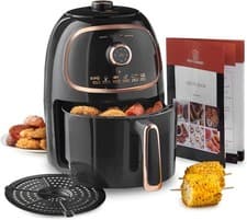 Image of MisterChef® Air Fryer VORTX Technology 30 Min Timer Adjustable Temp 4.5L