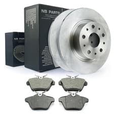 Image of Rear Brake Discs Brake Pads 276mm Full for Alfa Romeo 166 Lancia Kappa 838