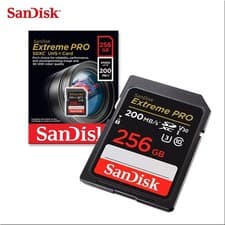 Image of 256GB SanDisk Extreme Pro SDXC UHS-I V30 Class 10 Memory Card - FREE SHIPPING