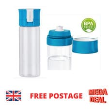Image of BRITA Water Filter Bottle - 600ml Blue - Brand New - Free Postage!