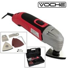 Image of Voche 300w Multi Function Oscillating Power Tool + 18 Accessories + Storage Case