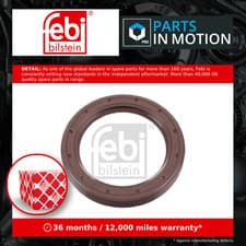 Image of Camshaft Oil Seal fits VAUXHALL ZAFIRA A, B Front 1.6 1.8 2.0 98 to 14 055352607